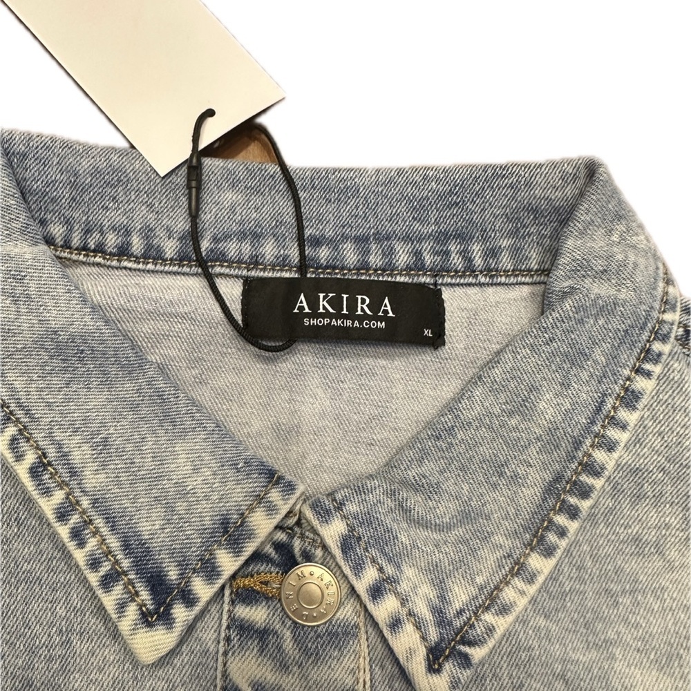 Morgan Wallen - Akira Cropped Denim Vest - Picture 6 of 6